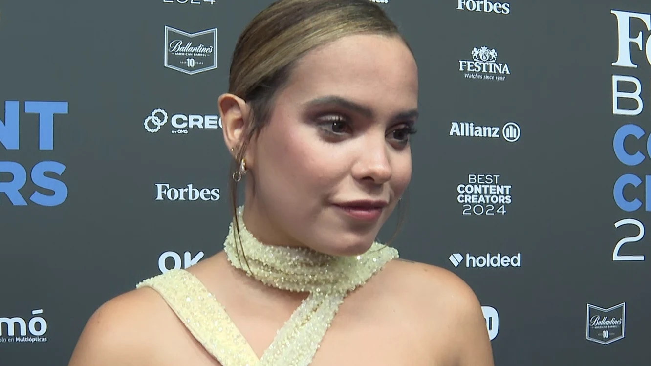 Gloria Camila, en los Premios Forbes 2024
