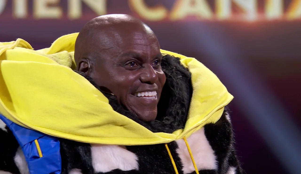 ¡Sorpresa! Carl Lewis se escondía tras el Panda de Mask Singer