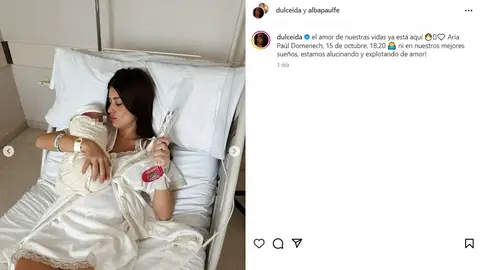 La foto de Dulceida con el fuet La foto de Dulceida con el fuet