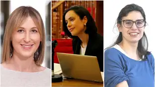 Verónica Bolón, Cristina Blanco-Sío y Beatriz Pelaz Verónica Bolón, Cristina Blanco-Sío y Beatriz Pelaz