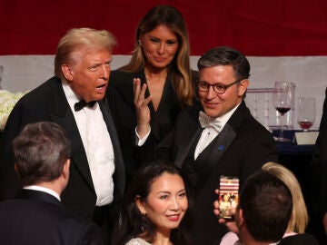 Trump asiste a la cena benéfica de la Fundación Alfred E. Smith Memorial 