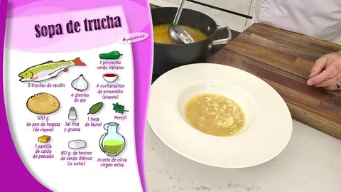 Ingredientes Sopa de trucha Ingredientes Sopa de trucha