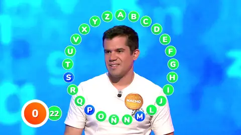 El lamento de Nacho tras descubrir qué palabra fácil se le ha resistido en El Rosco: ¿habría ganado así a Manu? El lamento de Nacho tras descubrir qué palabra fácil se le ha resistido en El Rosco: ¿habría ganado así a Manu?