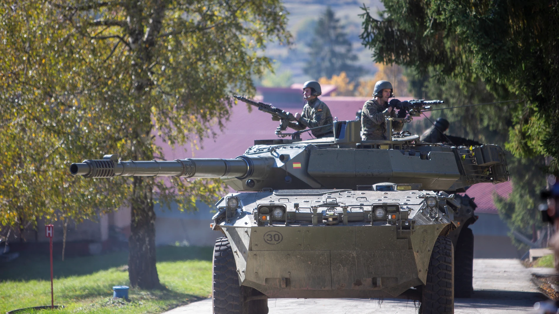 Soldados en la misión en Eslovaquia Soldados en la misión en Eslovaquia