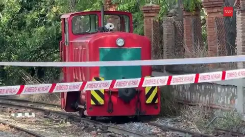 Muere un trabajador arrollado por un tren turístico en Arganda del Rey (Madrid) Muere un trabajador arrollado por un tren turístico en Arganda del Rey (Madrid)