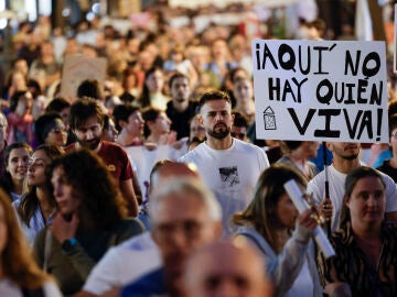 Protesta en Valencia