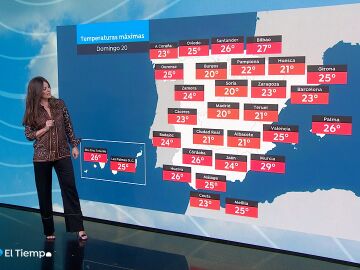 Mercedes Martín en la Previsión de El Tiempo