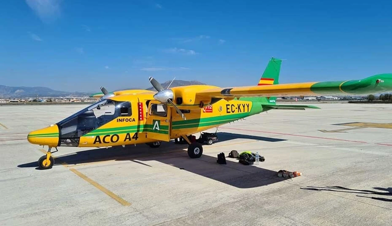 Infoca ha activado la salida del avión de coordinación (ACO-4) para colaborar en las tareas de búsqueda.