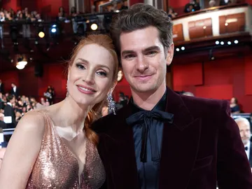 Jessica Chastain y Andrew Garfield Jessica Chastain y Andrew Garfield