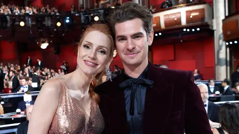 Jessica Chastain y Andrew Garfield Jessica Chastain y Andrew Garfield