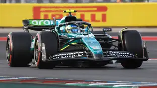 Fernando Alonso durante la carrera del GP de Estados Unidos Fernando Alonso durante la carrera del GP de Estados Unidos
