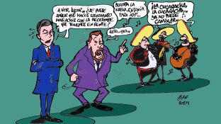 El caos en Renfe y Adif protagoniza la vi&ntilde;eta gr&aacute;fica de esta semana