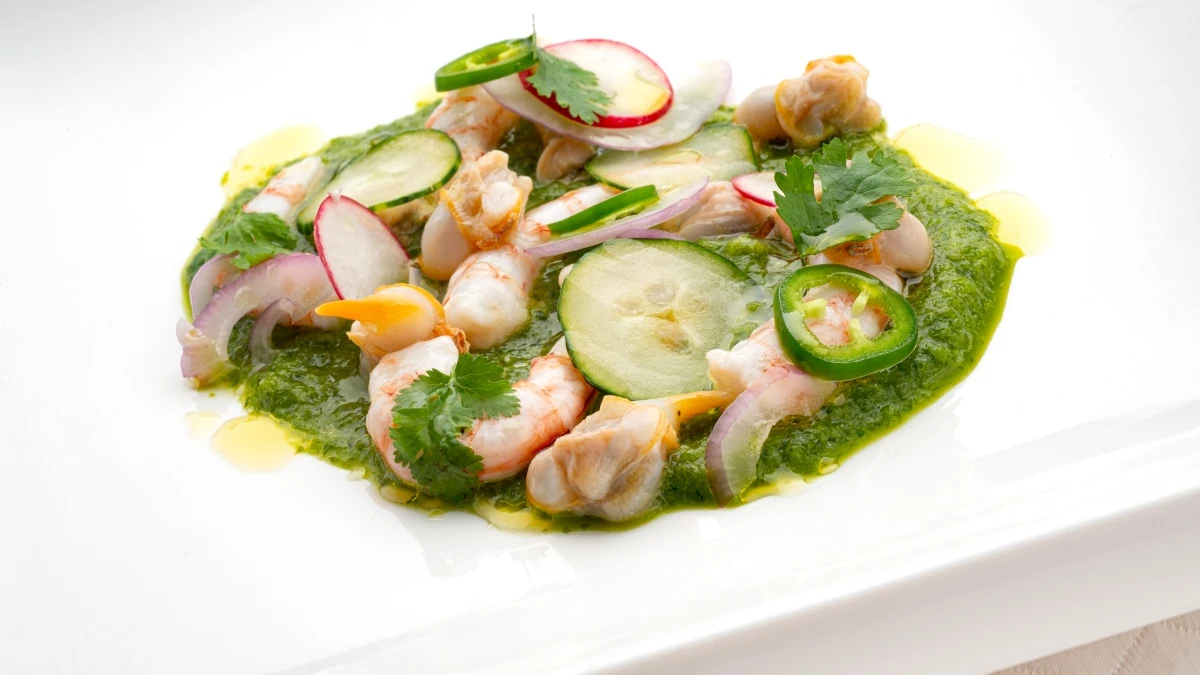 Aguachile de frutos del mar
