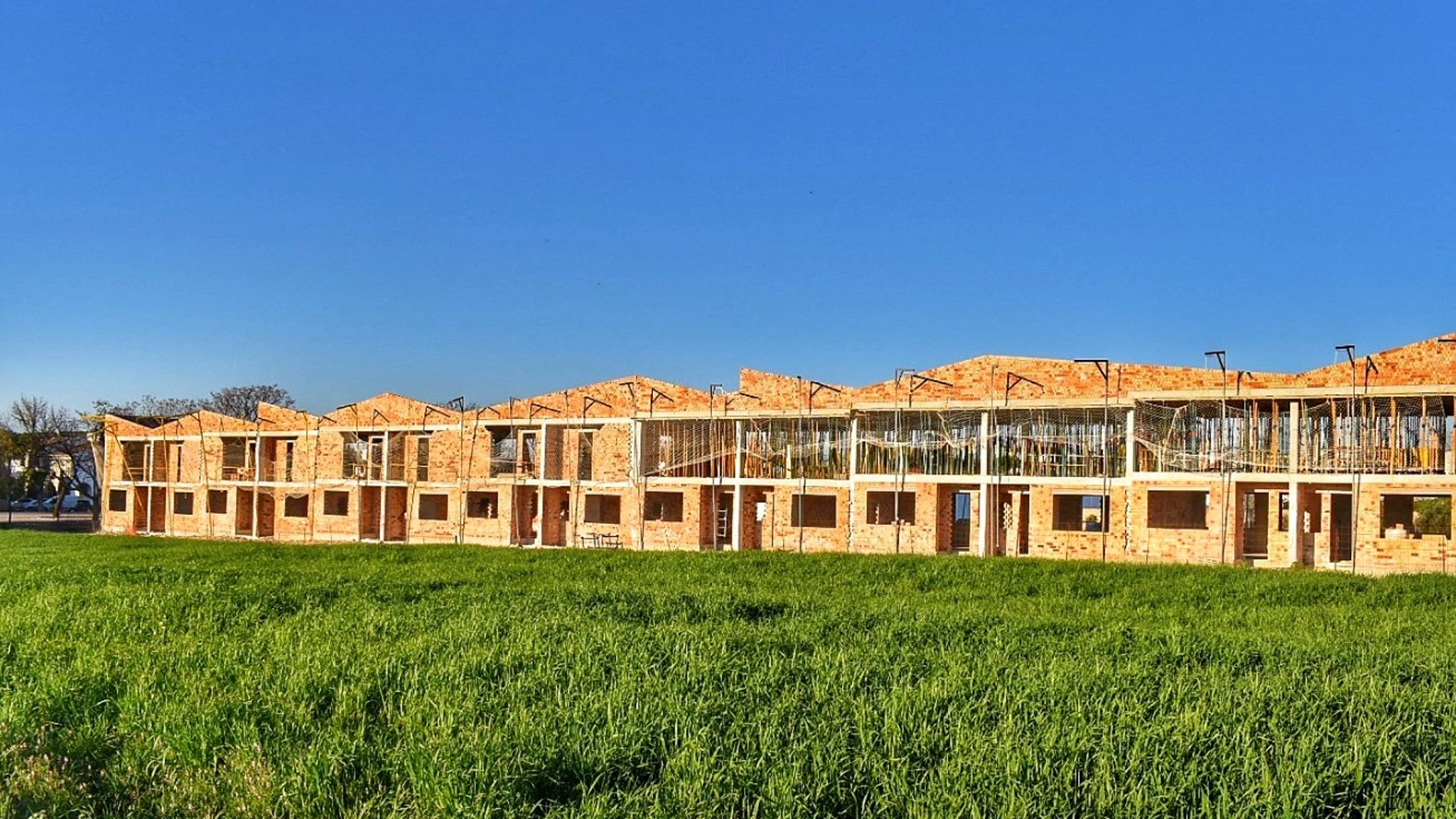 La promoción de chalets en Marinaleda, en Sevilla La promoción de chalets en Marinaleda, en Sevilla