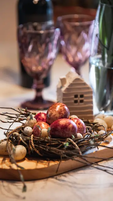 Centro de mesa otoñal Centro de mesa otoñal