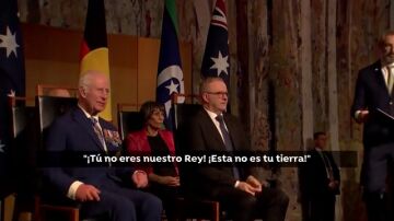 “¡Devuélvenos nuestra tierra!”: el grito contra el rey Carlos III en pleno Parlamento australiano