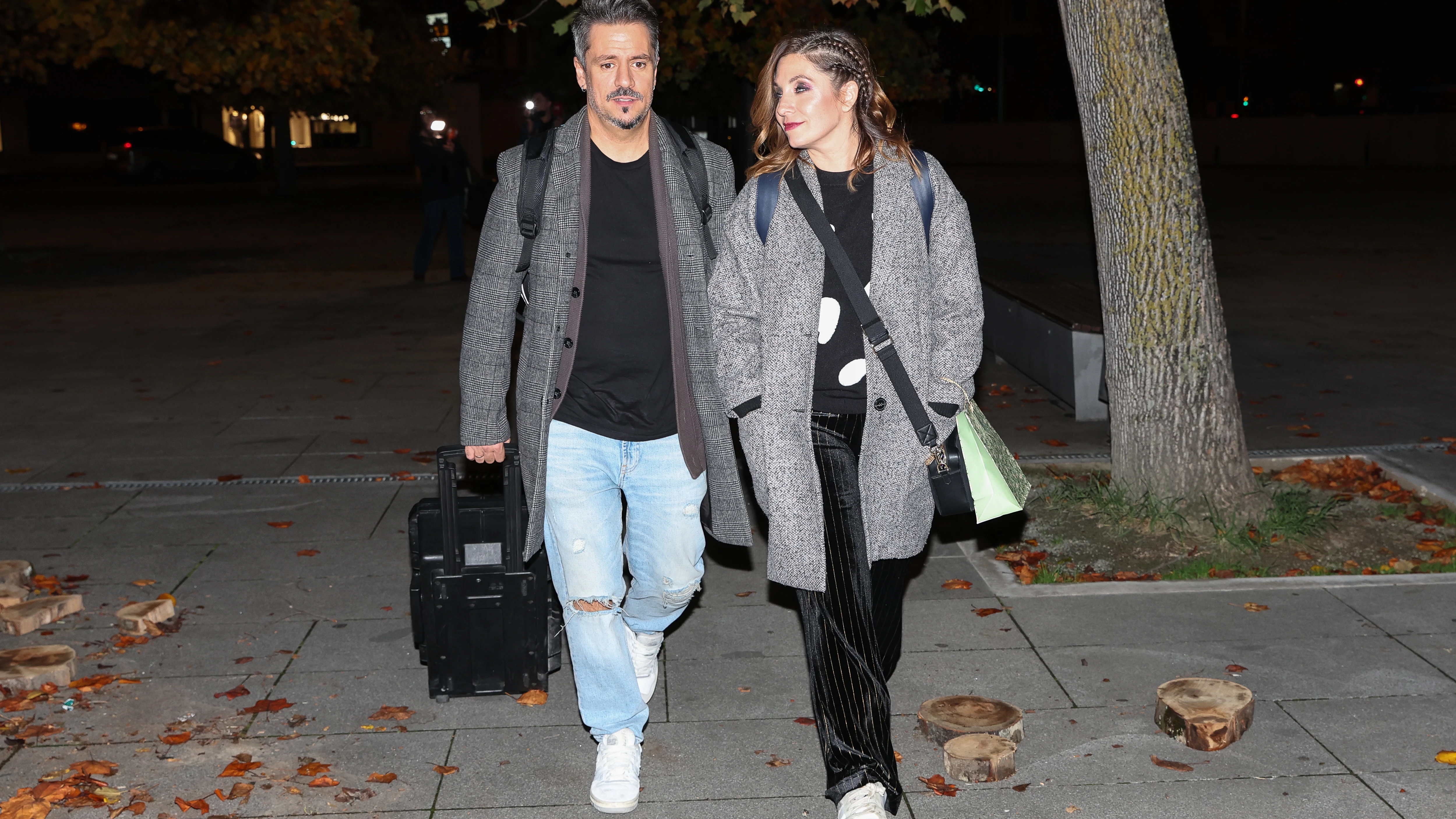 Leire Martínez y su pareja, Miguel Sueiras Leire Martínez y su pareja, Miguel Sueiras