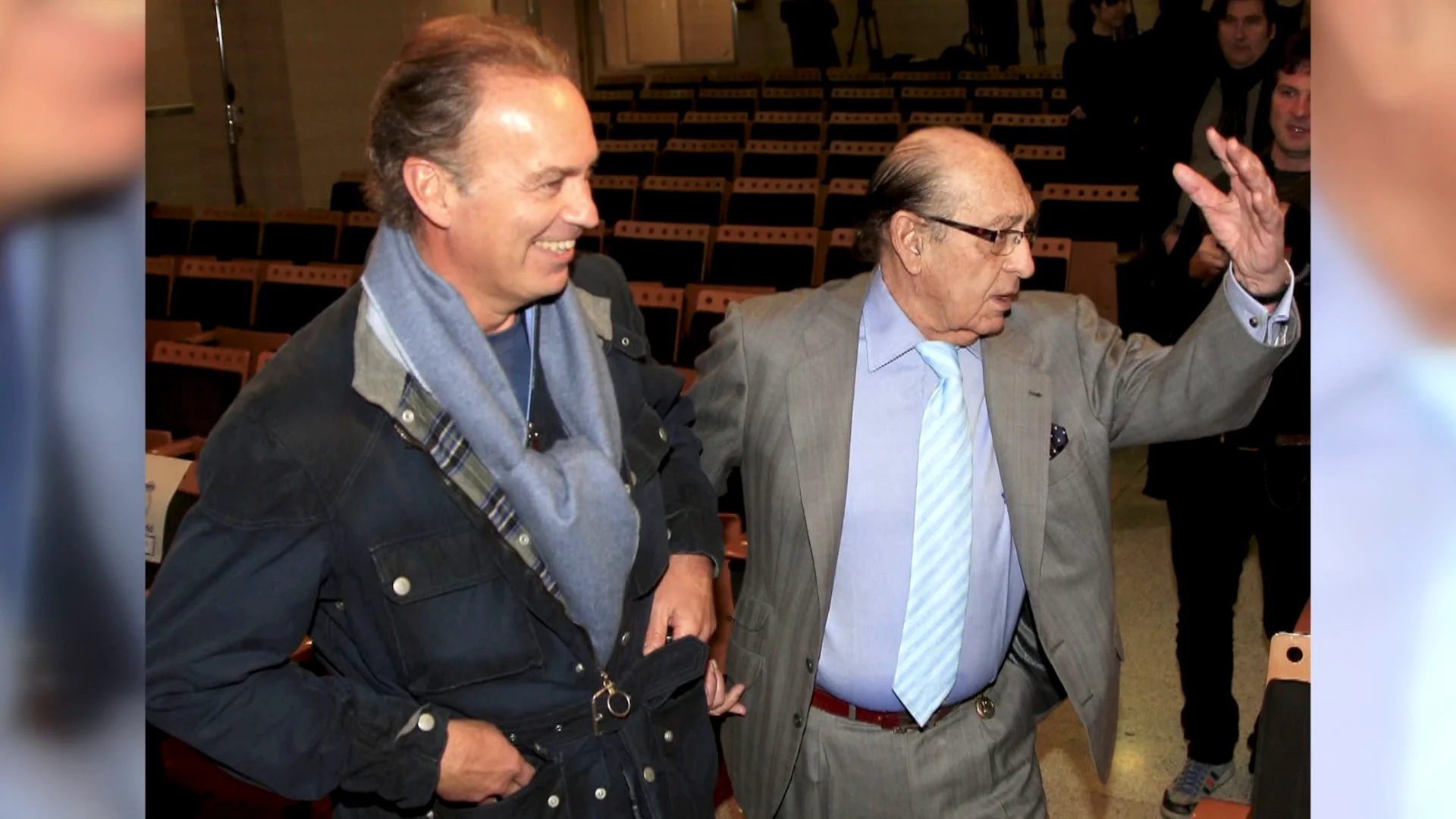 Bertín Osborne y su padre