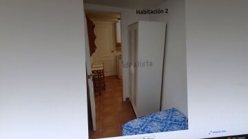 Foto de un anuncio de alquiler de un piso