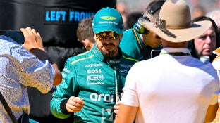 Fernando Alonso, en el trazado de Las Am&eacute;ricas (Estados Unidos)