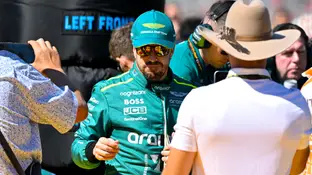 Fernando Alonso, en el trazado de Las Américas (Estados Unidos) Fernando Alonso, en el trazado de Las Américas (Estados Unidos)