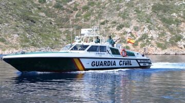 Embarcación 'Sa Costera' de la Guardia Civil.