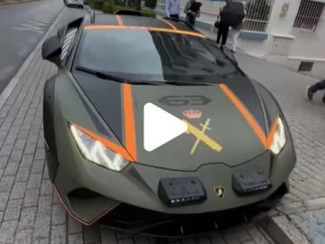 El Lamborghini de la Guardia Civil