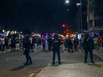 Disturbios en Mestalla