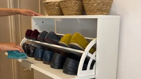 Limpiar el zapatero por dentro Limpiar el zapatero por dentro