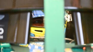 Fernando Alonso, en el GP de Azerbaiy&aacute;n (Bak&uacute;)