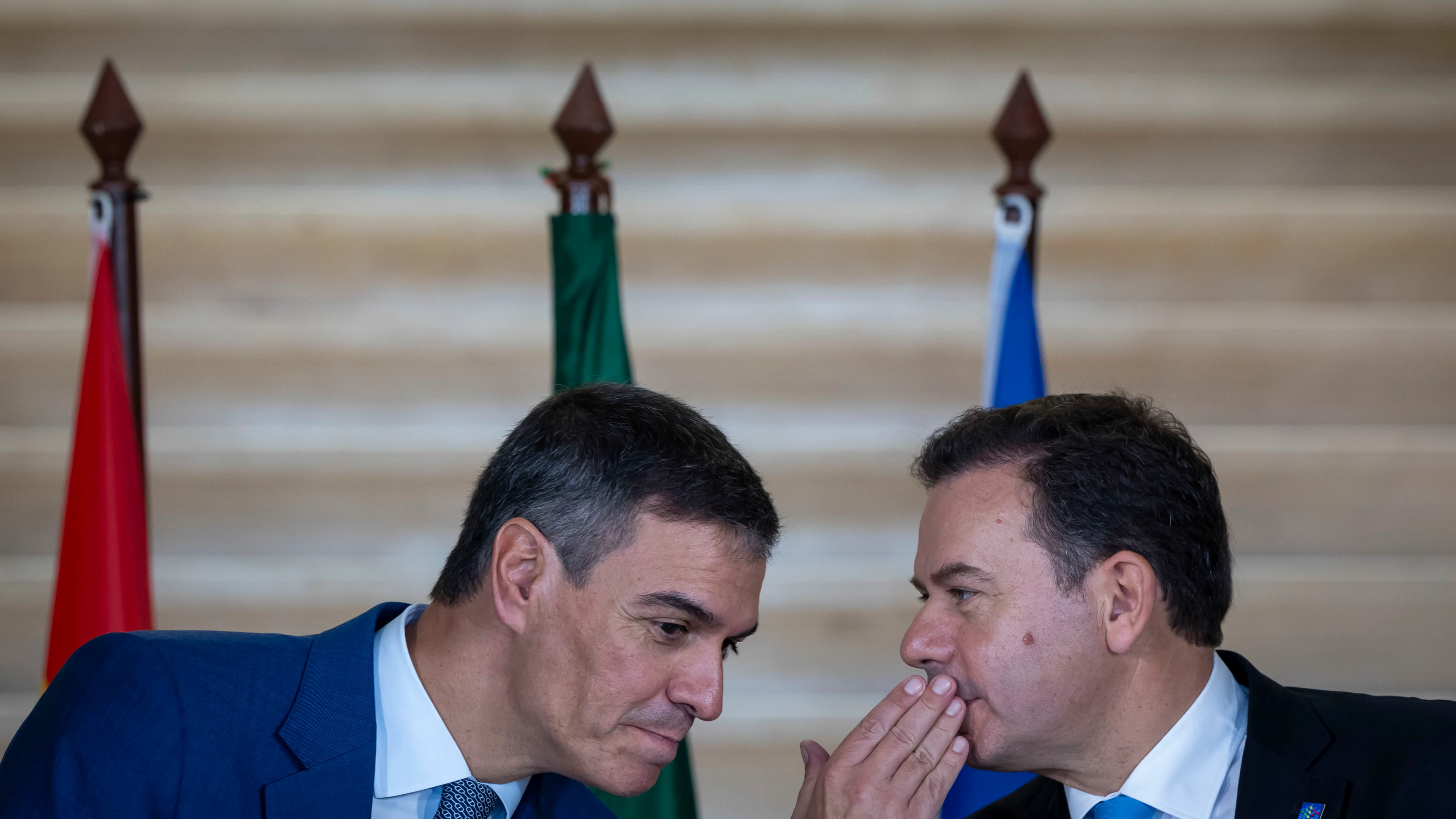 El presidente del Gobierno, Pedro Sánchez, y el primer ministro de Portugal, Luis Montenegro El presidente del Gobierno, Pedro Sánchez, y el primer ministro de Portugal, Luis Montenegro