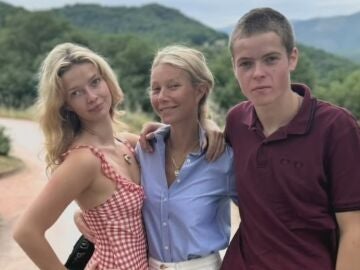 Gwyneth Paltrow con sus hijos, Apple y Moses