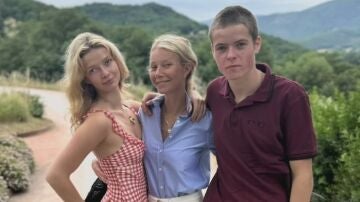 Gwyneth Paltrow con sus hijos, Apple y Moses