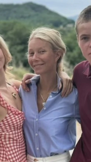 Gwyneth Paltrow con sus hijos, Apple y Moses