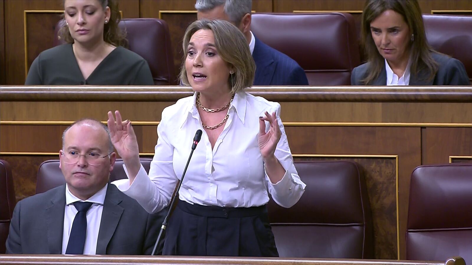 Gamarra a Montero en el Congreso: 