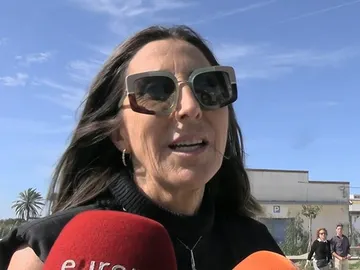 Paz Padilla en el entierro de su hermano Luis Paz Padilla en el entierro de su hermano Luis