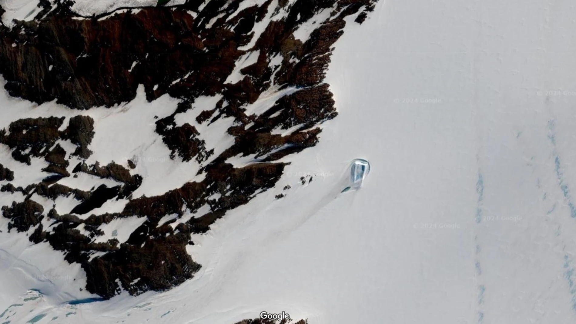 La misteriosa 'puerta' de la Antártida La misteriosa 'puerta' de la Antártida