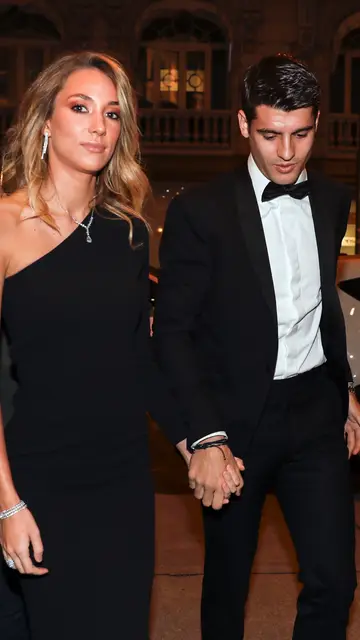 Álvaro Morata y Alice Campello en 2019 Álvaro Morata y Alice Campello en 2019