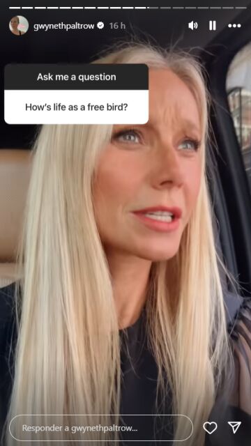 Gwyneth Paltrow en Stories