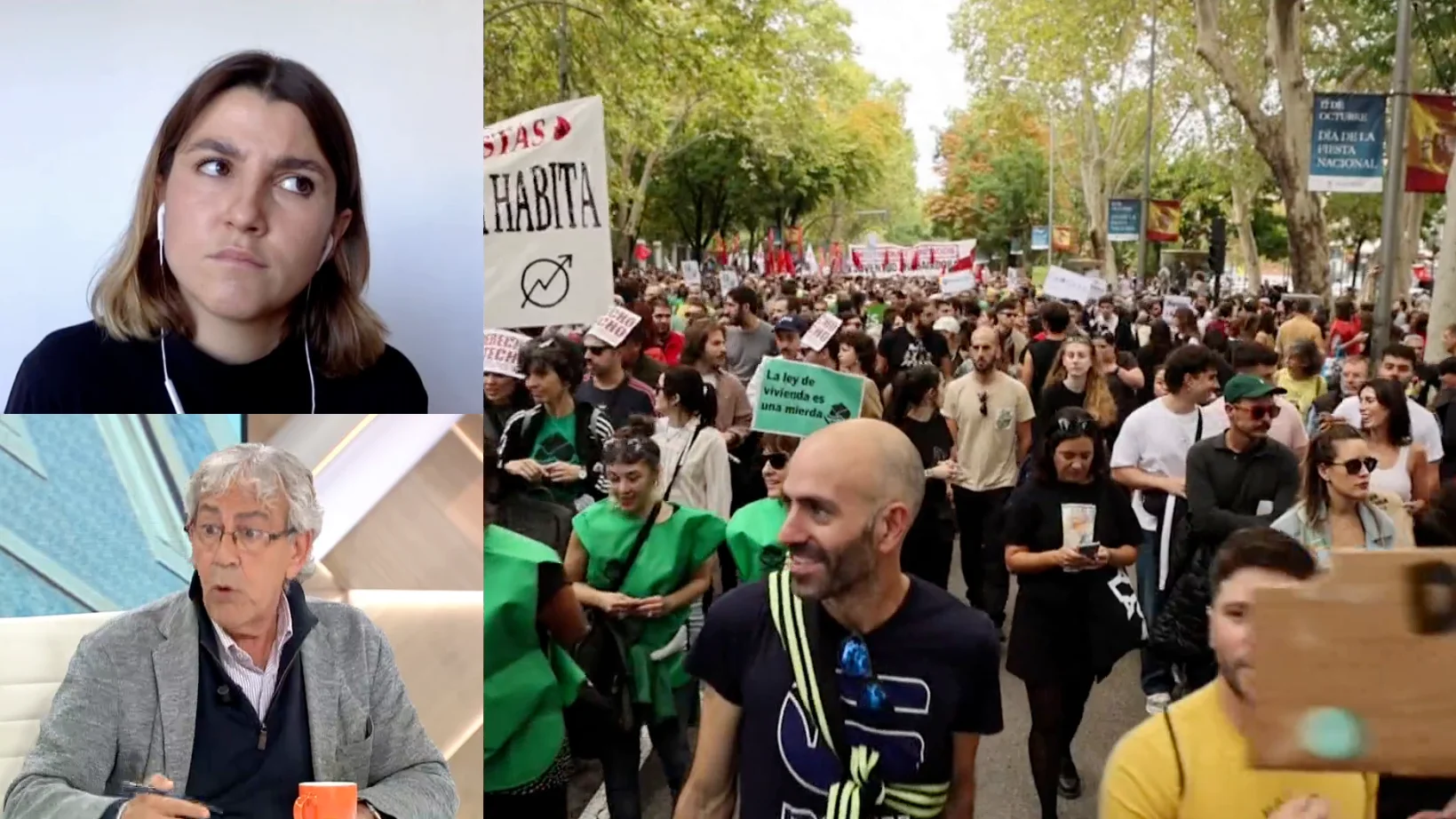Debate sobre vivienda.