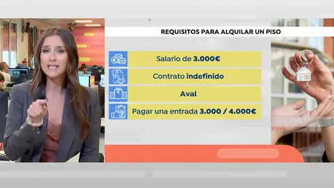 La odisea de los jóvenes para alquilar un piso. La odisea de los jóvenes para alquilar un piso.