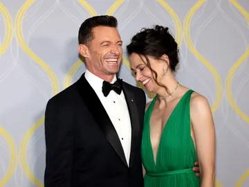 Hugh Jackman y Sutton Foster Hugh Jackman y Sutton Foster