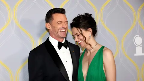 Hugh Jackman y Sutton Foster Hugh Jackman y Sutton Foster