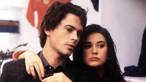 Rob Lowe y Demi Moore Rob Lowe y Demi Moore