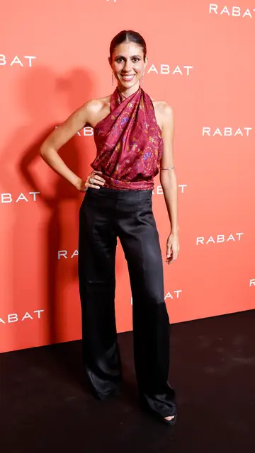 Ana Cristina Portillo en la fiesta de Rabat Ana Cristina Portillo en la fiesta de Rabat