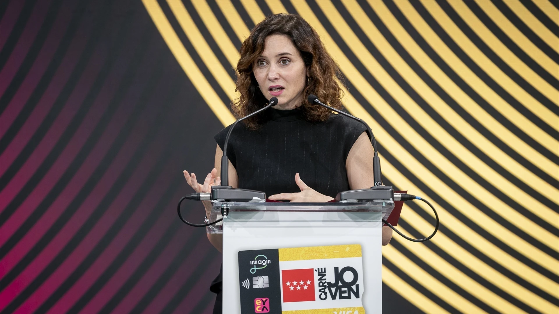 La presidenta de la Comunidad de Madrid, Isabel D&iacute;az Ayuso