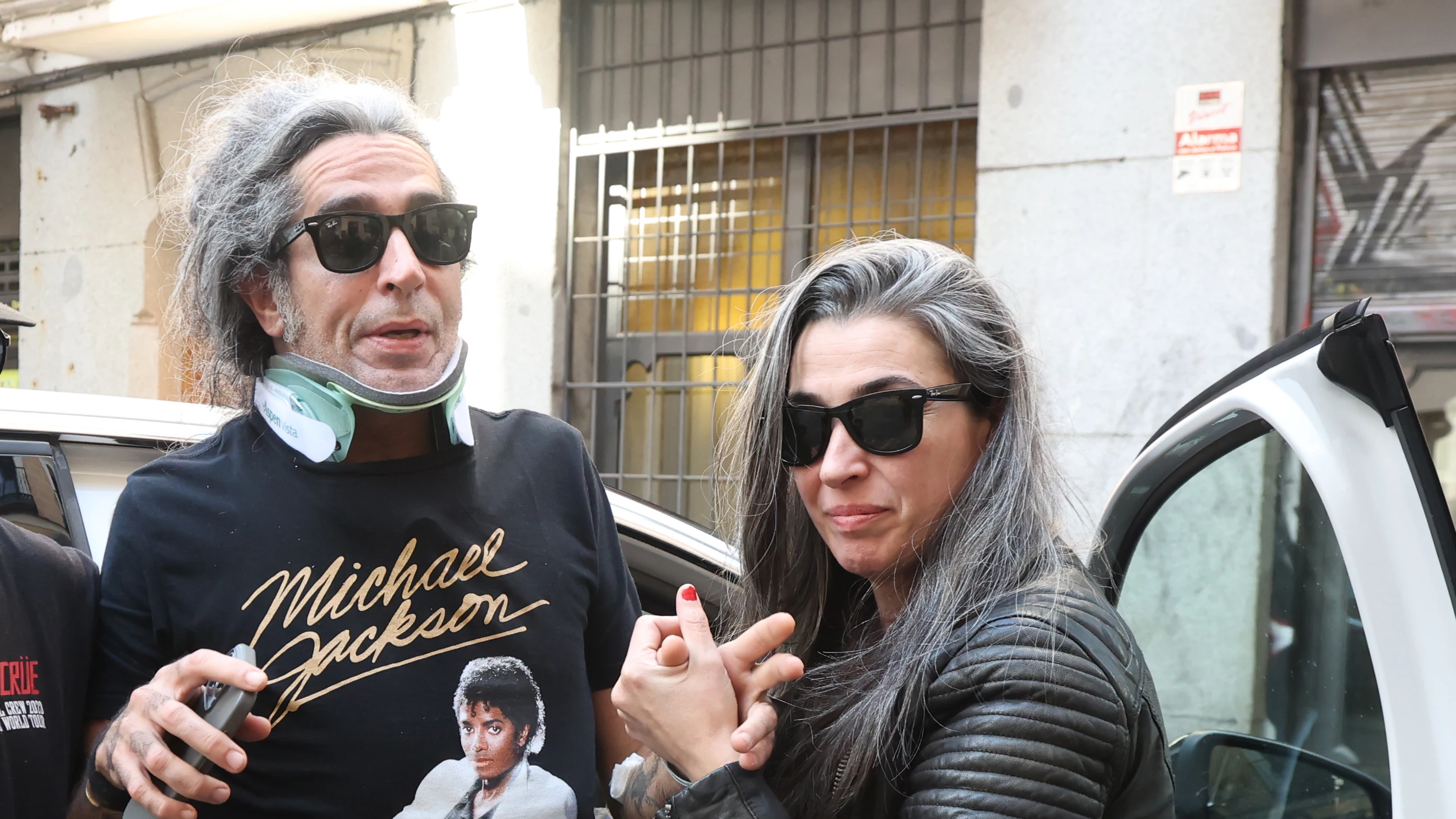 Mario Vaquerizo y su hermana Marta