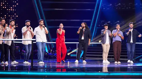 La batalla más numerosa de la historia de La Voz Los talents de Antonio Orozco