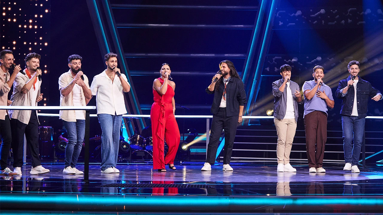 La batalla más numerosa de la historia de La Voz Los talents de Antonio Orozco