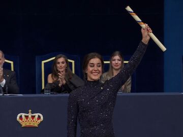 Carolina Marín recoge el Premio Princesa de Asturias de los Deportes